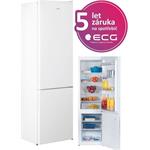 ECG ERB 21801 WE, chladnička kombinovaná