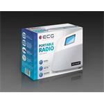 ECG R 300 U, biele prenosné rádio