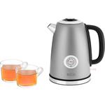 ECG RK 1700 Magnifica Antracito, rýchlovarná kanvica, 1,7l, sivá