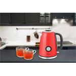 ECG RK 1700 Magnifica Corsa, rýchlovarná kanvica, 1,7l, červená