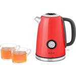 ECG RK 1700 Magnifica Corsa, rýchlovarná kanvica, 1,7l, červená