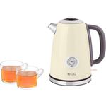ECG RK 1700 Magnifica Intenso, rýchlovarná kanvica, 1,7l, béžová