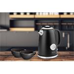 ECG RK 1700 Magnifica Nero, rýchlovarná kanvica, 1,7l, čierna
