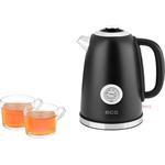 ECG RK 1700 Magnifica Nero, rýchlovarná kanvica, 1,7l, čierna