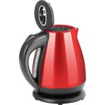 ECG RK 1705 Metallico Rosso, rýchlovarná kanvica, 1,7l, červená