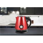 ECG RK 1705 Metallico Rosso, rýchlovarná kanvica, 1,7l, červená