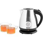 ECG RK 1705 Metallico, rýchlovarná kanvica, 1,7l, nerez