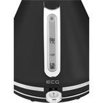 ECG RK 1708 Tradizione Nero, rýchlovarná kanvica, 1,7l, čierna