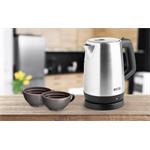 ECG RK 1742 Puro, rýchlovarná kanvica, 1,7l, nerez