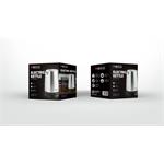 ECG RK 1742 Puro, rýchlovarná kanvica, 1,7l, nerez