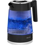 ECG RK 1750 Stripe, rýchlovarná kanvica, 1,7l, čierna