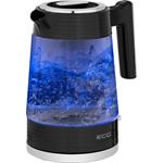 ECG RK 1750 Stripe, rýchlovarná kanvica, 1,7l, čierna