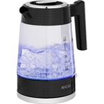 ECG RK 1750 Stripe, rýchlovarná kanvica, 1,7l, čierna