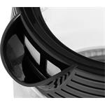 ECG RK 1750 Stripe, rýchlovarná kanvica, 1,7l, čierna