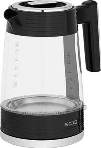 ECG RK 1750 Stripe, rýchlovarná kanvica, 1,7l, čierna