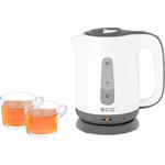 ECG RK 1759 Classica Grigio, rýchlovarná kanvica, 1,7l, biela