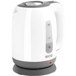 ECG RK 1759 Classica Grigio, rýchlovarná kanvica, 1,7l, biela