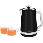 ECG RK 1766 Vintage Nero, rýchlovarná kanvica, 1,7l, čierna