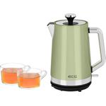 ECG RK 1766 Vintage Olive, rýchlovarná kanvica, 1,7l, olivová