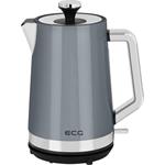 ECG RK 1766 Vintage Scuro, rýchlovarná kanvica, 1,7l, sivá