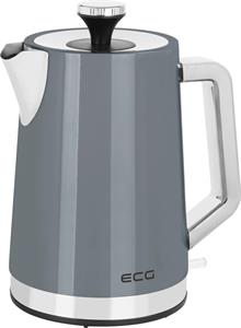 ECG RK 1766 Vintage Scuro, rýchlovarná kanvica, 1,7l, sivá