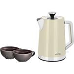 ECG RK 1766 Vintage Vanilla, rýchlovarná kanvica, 1,7l, vanilková