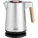 ECG RK 1767 Strix Timber, rýchlovarná kanvica, 1,7l, nerez