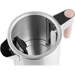 ECG RK 1767 Strix Timber, rýchlovarná kanvica, 1,7l, nerez