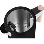 ECG RK 1768 Strix Timber Black, rýchlovarná kanvica, 1,7l, čierna