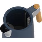 ECG RK 1768 Strix Timber Petrol, rýchlovarná kanvica, 1,7l, modrá