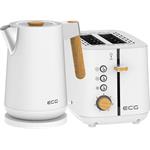 ECG RK 1768 Strix Timber White, rýchlovarná kanvica, 1,7l, biela