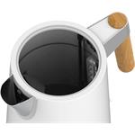 ECG RK 1768 Strix Timber White, rýchlovarná kanvica, 1,7l, biela