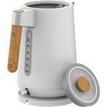 ECG RK 1768 Strix Timber White, rýchlovarná kanvica, 1,7l, biela