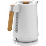 ECG RK 1768 Strix Timber White, rýchlovarná kanvica, 1,7l, biela