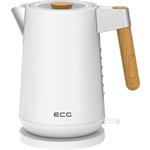 ECG RK 1768 Strix Timber White, rýchlovarná kanvica, 1,7l, biela