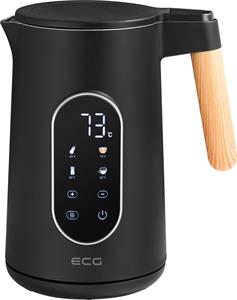 ECG RK 1799 Smart Black, rýchlovarná kanvica, 1,7l, čierny