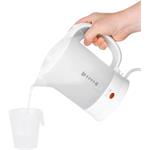 ECG RK 500 Travel Lite, rýchlovarná kanvica, 0,5l, biela