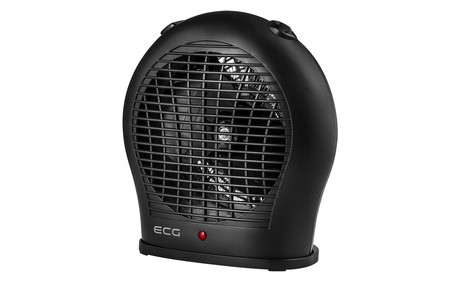 ECG TV 30 Black, teplovzdušný ventilátor, čierny