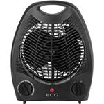 ECG TV 3030 Heat R Black, teplovzdušný ventilátor, čierny