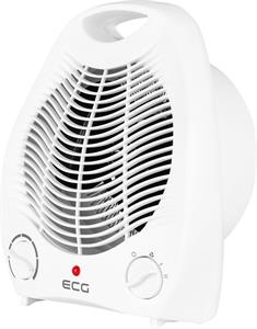 ECG TV 3030 Heat R White, teplovzdušný ventilátor, biely