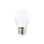 ECOLUX LED žiarovka3-pack, miniglobe, 6W, E27, 3000K, 450lm, 3ks