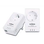 Edimax HP-5101ACK Nano Powerline kit 2x PH-5101AC Bridge 500Mbps adapt