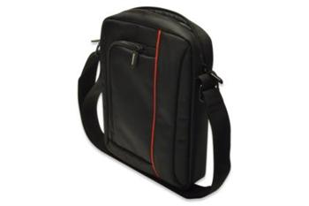 Ednet Tablet Messenger Bag, 10.2", super-fiber, nylon, black Size: L21 x W5 x H28 cm