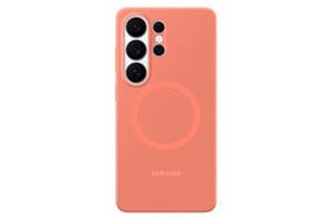 EF-ES948COE Samsung Silikonový Magnetický Kryt pro Galaxy S26 Ultra Coral Red
