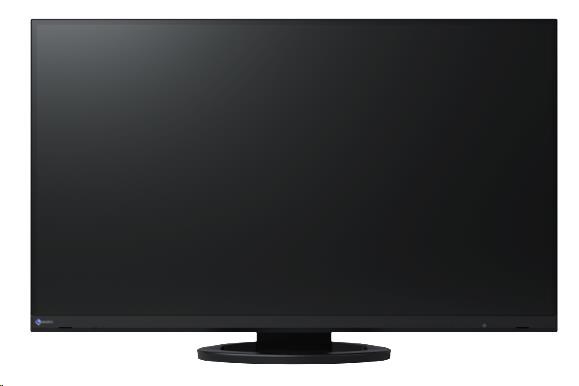 EIZO MT TN LCD LED 27", EV2760-BK,2560x1440,6ms,178°/178°,1000:1,350cd,1x DVI-D,1x 8-bit DP,2xUSB, audio, BK