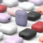Elago Airpods 2 Silicone Case - Lavender Gray