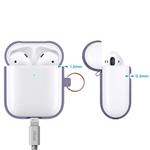 Elago Airpods 2 Silicone Hang Case - Lavender Gray