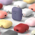 Elago Airpods 2 Silicone Hang Case - Lavender Gray