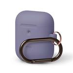 Elago Airpods 2 Silicone Hang Case - Lavender Gray