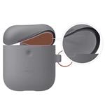 Elago Airpods 2 Silicone Hang Case - Medium Gray